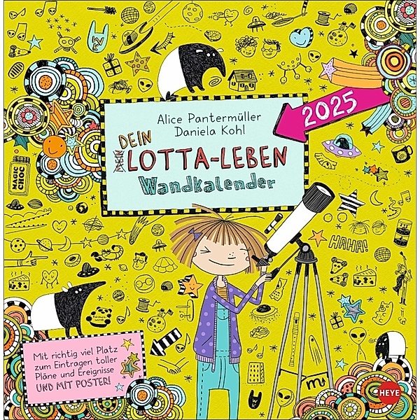 Lotta-Leben Broschurkalender 2025, Alice Pantermüller