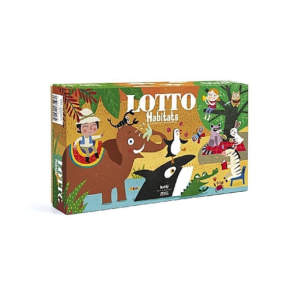 Londji Lotto - Habitats (Kinderspiel)