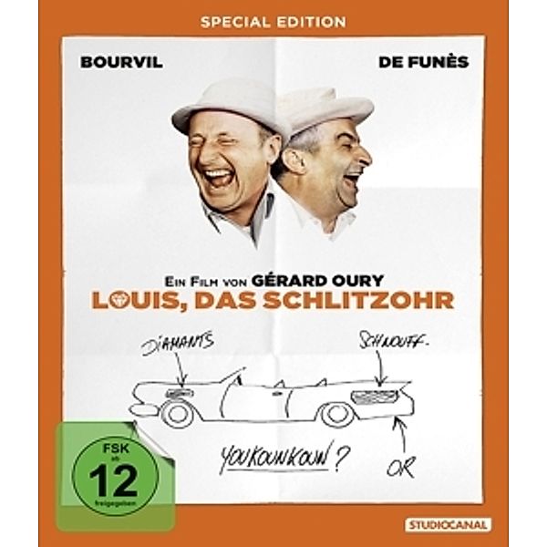 Louis, das Schlitzohr Special Edition, Louis De Funes, Bourvil