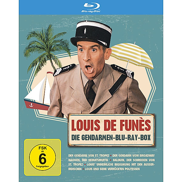 Louis de Funès: Die Gendarmen-Blu-ray-Box, Diverse Interpreten