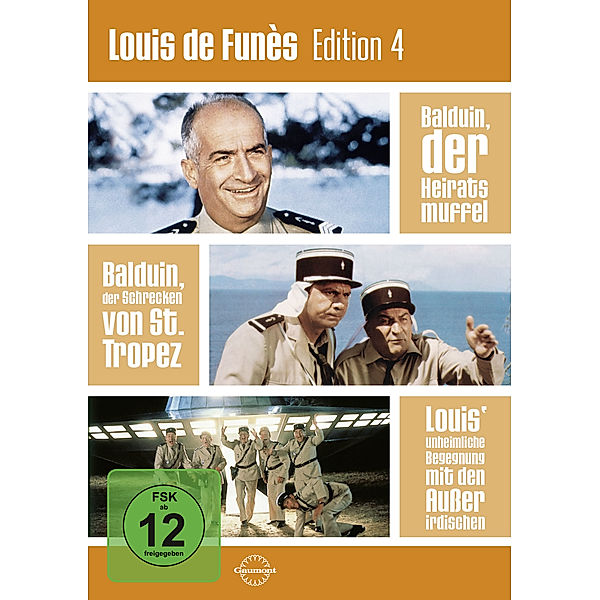 Louis de Funès Edition 4, Richard Balducci, Jean Girault, Jacques Vilfrid, Gérard Beytout, Louis De Funès
