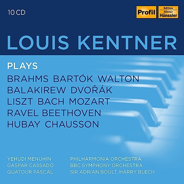 Louis Kentner Plays Brahms,Liszt,Bach,Mozart,.., L. Kentner