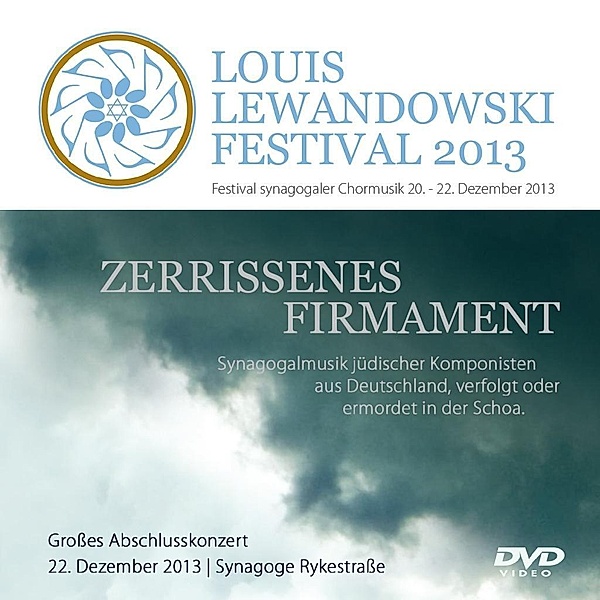 Louis Lewandowski Festival / Louis Lewandowski Festival 2013, 1 DVD