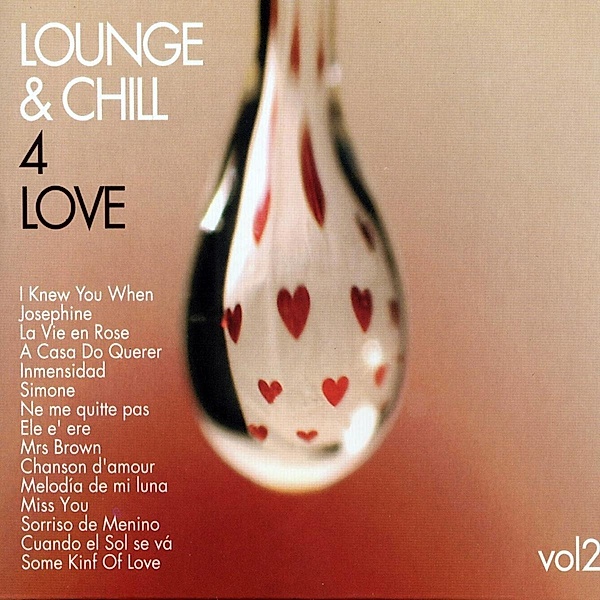 lounge & chill 4 love vol. 2, Diverse Interpreten
