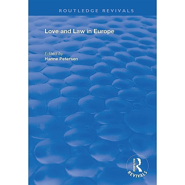 Love and Law in Europe