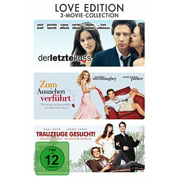 Love Edition: 3-Movie-Collection, Jason Segel,Casey Affleck Sarah Jessica Parker