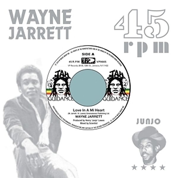 Love In A Mi Heart/Blood On His Lips, W. Jarrett, Roots Radics