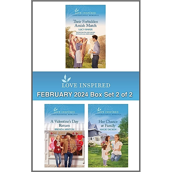 Love Inspired February 2024 Box Set 2of 2, Lucy Bayer, Brenda Minton, Angie Dicken