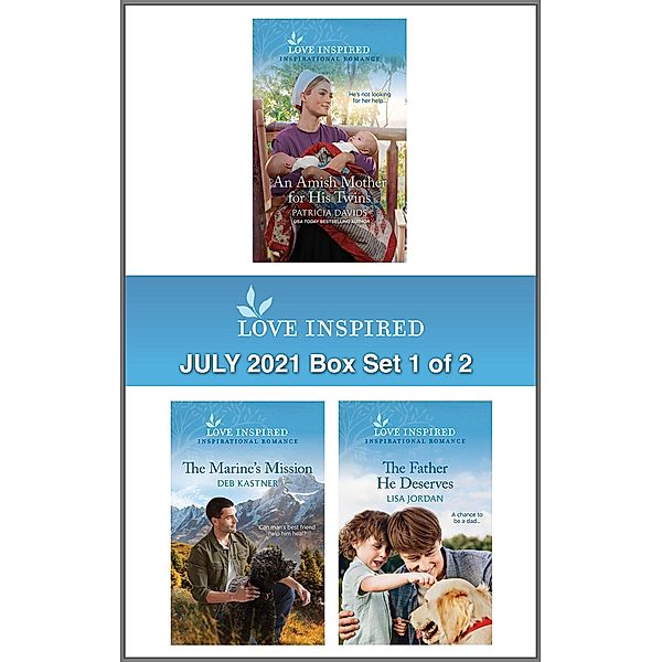 Love Inspired July 2021 - Box Set 1 of 2, Patricia Davids, Deb Kastner, Lisa Jordan