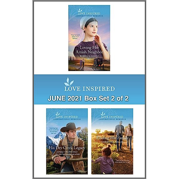 Love Inspired June 2021 - Box Set 2 of 2, Rebecca Kertz, Janet Tronstad, Christina Miller