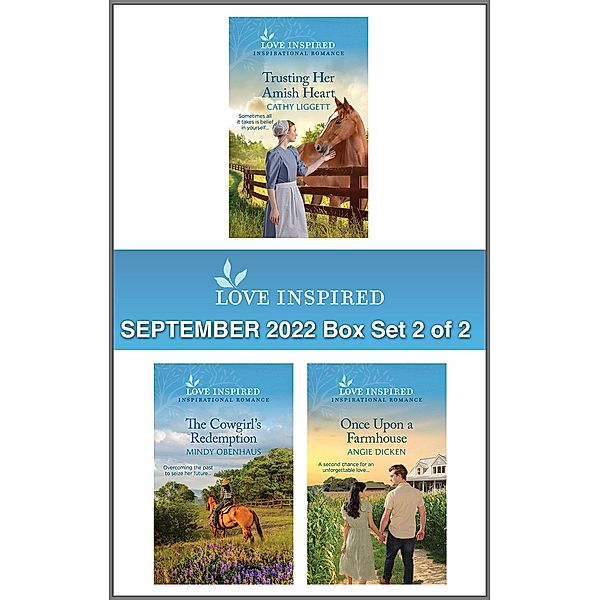 Love Inspired September 2022 Box Set - 2 of 2, Cathy Liggett, Mindy Obenhaus, Angie Dicken