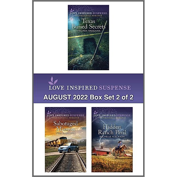 Love Inspired Suspense August 2022 - Box Set  2 of 2, Virginia Vaughan, Tina Radcliffe, Michelle Aleckson