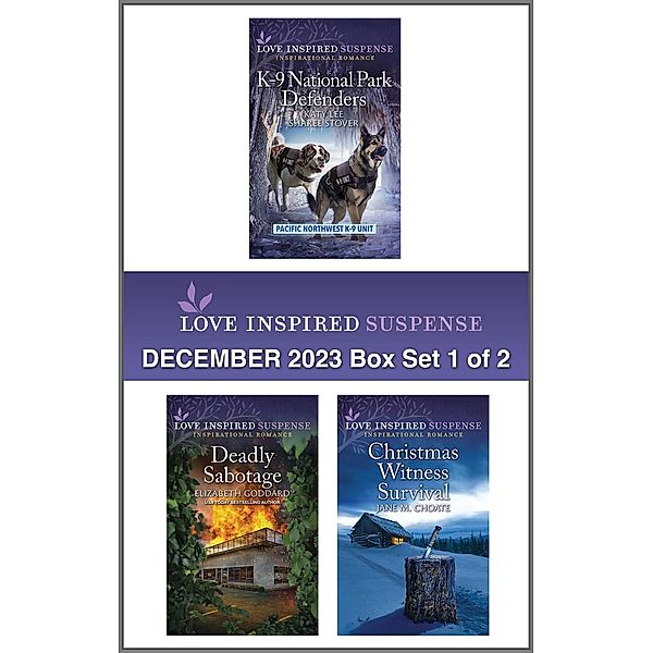 Love Inspired Suspense December 2023 - Box Set 1 of 2, Katy Lee, Sharee Stover, Elizabeth Goddard, Jane M. Choate