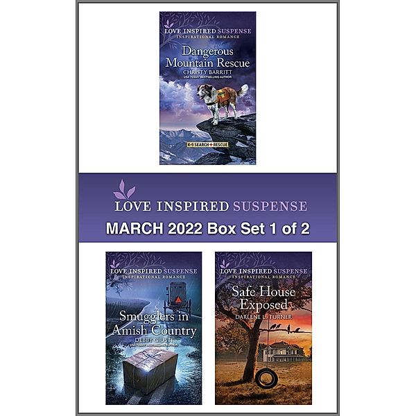 Love Inspired Suspense March 2022 - Box Set 1 of 2, Christy Barritt, Debby Giusti, Darlene L. Turner