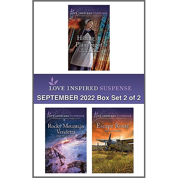 Love Inspired Suspense September 2022 - Box Set 2 of 2, Laura Scott, Jane M. Choate, Tanya Stowe
