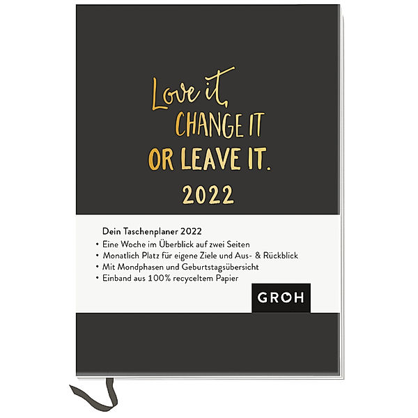 Love it, change it or leave it 2022, Groh Verlag