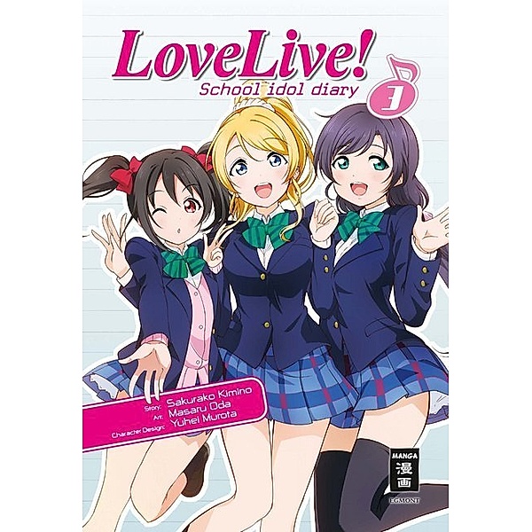 Love Live! School Idol Diary Bd.3, Sakurako Kimino, Masaru Oda