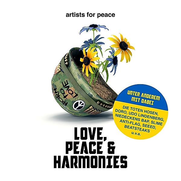 Love,Peace & Harmonies (Ltd.Gtf.Yellow/Blue 2lp) (Vinyl), Artists For Peace
