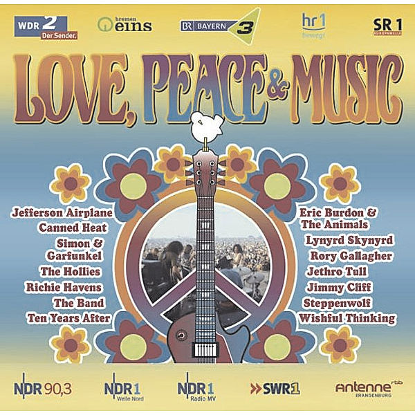 Love, Peace & Music, Diverse Interpreten