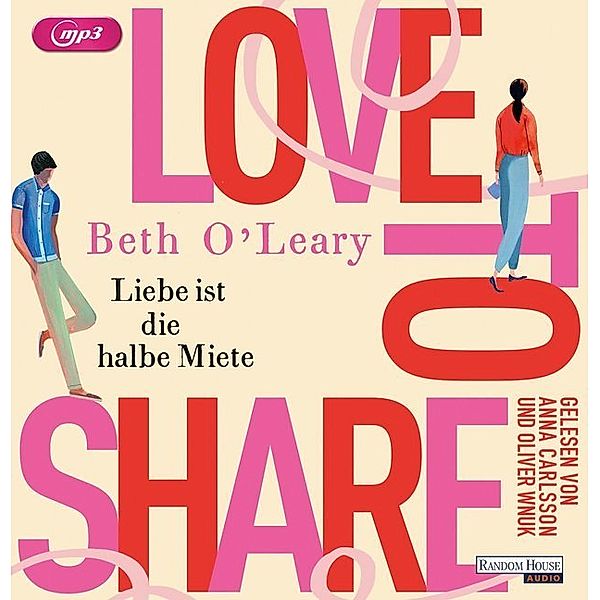 Love to share - Liebe ist die halbe Miete,2 Audio-CD, MP3, Beth O'Leary