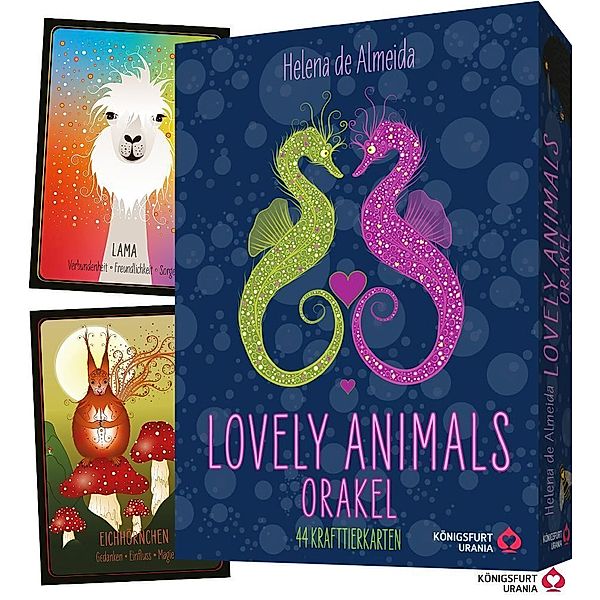 Lovely Animals Orakel, m. 1 Buch, m. 44 Beilage, 2 Teile, Helena de Almeida
