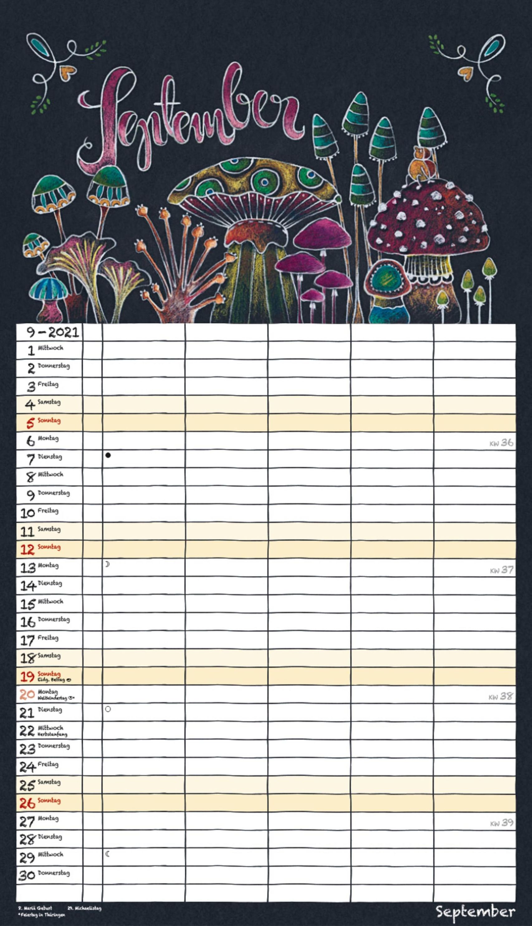 Lovely Chalk Timer 2021 - Kalender bei Weltbild.at bestellen