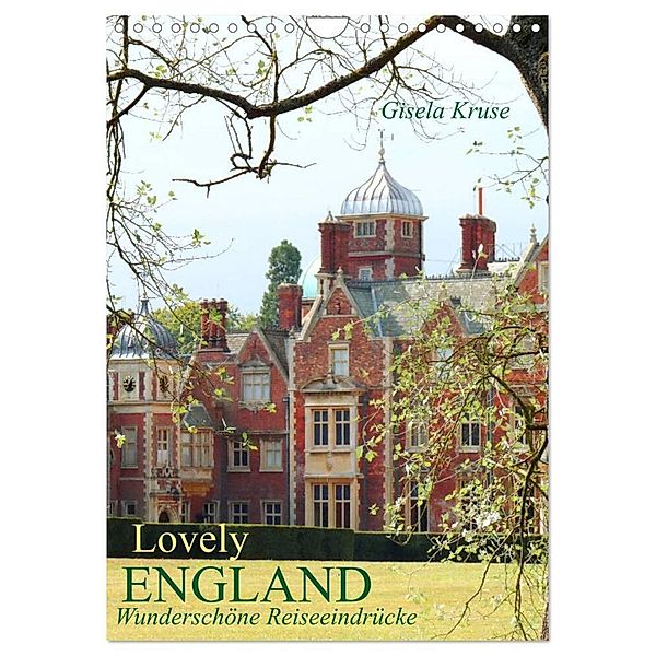 Lovely England Wunderschöne Reiseeindrücke (Wandkalender 2024 DIN A4 hoch), CALVENDO Monatskalender, Gisela Kruse