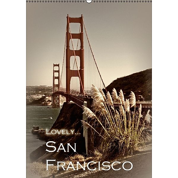 LOVELY... SAN FRANCISCO (CH - Version) (Wandkalender 2014 DIN A2 hoch), Melanie Viola