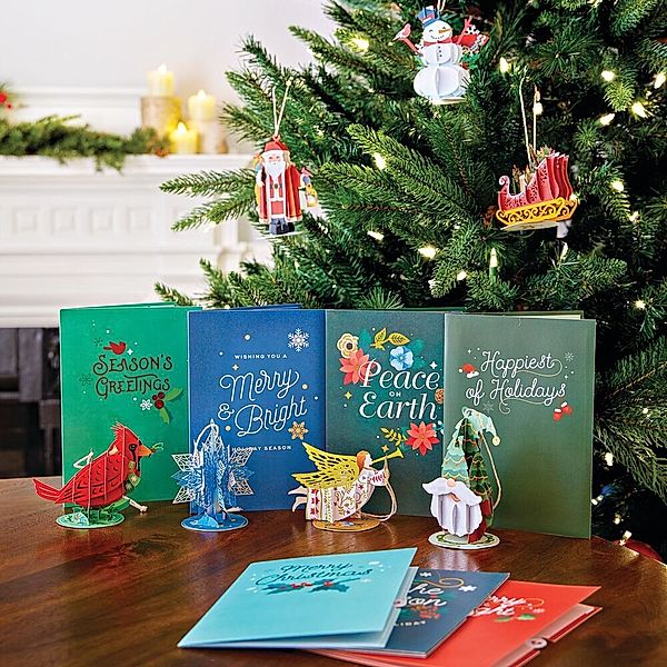 Lovepop Holiday Card with Ornament (Assorted 7-Pack) (2021)