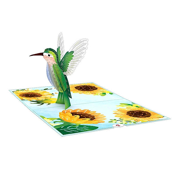 Lovepop Muttertag Sonnenblumen-Kolibri