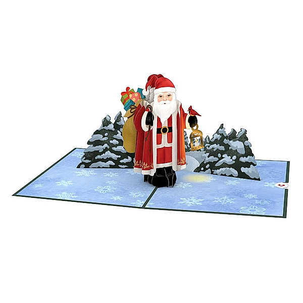 Lovepop Weihnachtsmann mit Spielzeugsack