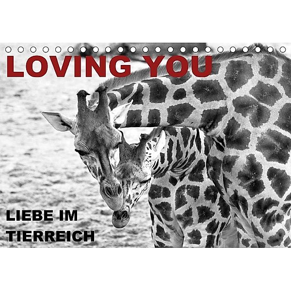 LOVING YOU - Liebe im Tierreich (Tischkalender 2018 DIN A5 quer), Sigrun Düll