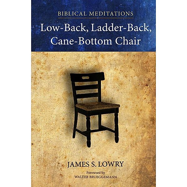Low-Back, Ladder-Back, Cane-Bottom Chair, James S. Lowry