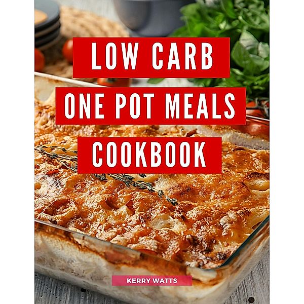 Low Carb  One Pot Meals Cookbook: A Collection of Delicious and Healthy Low Carb One Pot Meal Recipes You Can Easily Make at Home! (Low Carb Recipes For 2023) / Low Carb Recipes For 2023, Kerry Watts