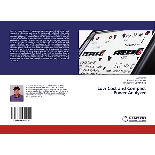 Low Cost and Compact Power Analyzer, Anil Kumar, Karamjit Kaur Sekhon