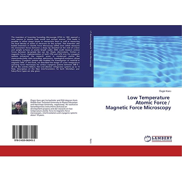 Low Temperature Atomic Force / Magnetic Force Microscopy, Özgür Karci