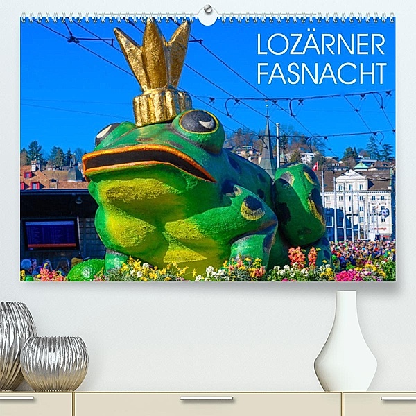 Lozärner Fasnacht (Premium, hochwertiger DIN A2 Wandkalender 2023, Kunstdruck in Hochglanz), Renaldo Caumont