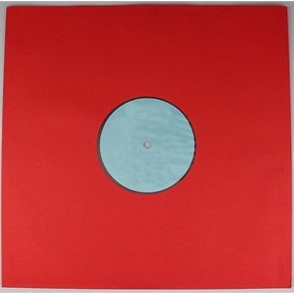 Lp-Innenhüllen Rot Gefüttert (25 Stück), LP-Innenhüllen Rot Gefüttert
