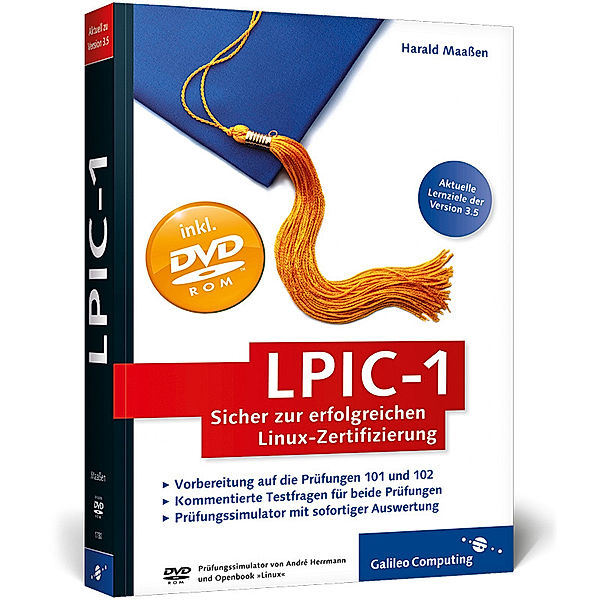 LPIC-1, m. DVD-ROM, Harald Maaßen