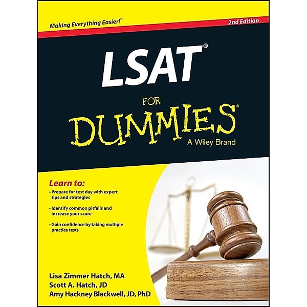 LSAT For Dummies, Lisa Zimmer Hatch, Scott A. Hatch, Amy Hackney Blackwell