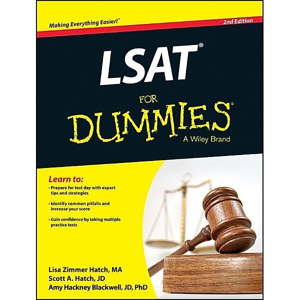 LSAT For Dummies, Lisa Zimmer Hatch, Scott A. Hatch, Amy Hackney Blackwell