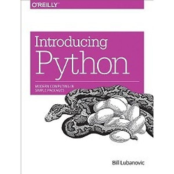 Lubanovic: Introducing Python, Bill Lubanovic