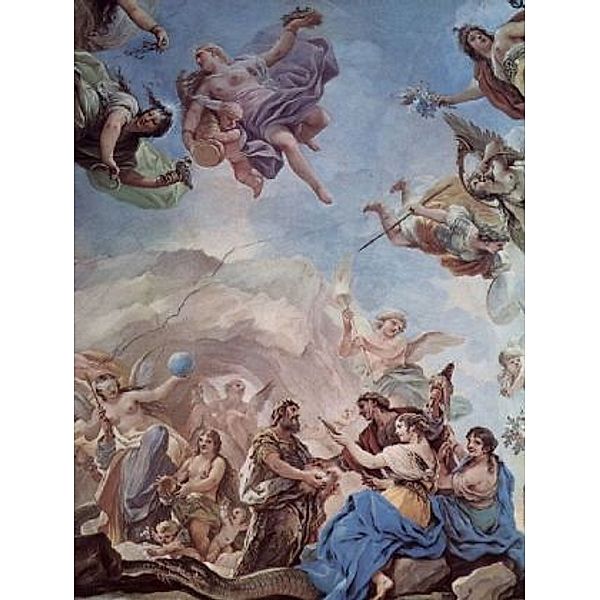 Luca Giordano - Fresken in der Galerie des Palazzo Medici-Riccardi, Die Erschaffung des Menschen - 2.000 Teile (Puzzle)