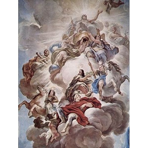 Luca Giordano - Triumph der Medici in den Wolken des Olymp - 1.000 Teile (Puzzle)