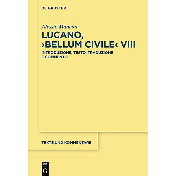 Lucano, >Bellum Civile< VIII, Alessio Mancini