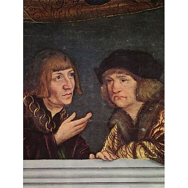 Lucas Cranach d. Ä. - Mitteltafel: Die Hl. Sippe, Kaiser Maximilian und der Hofrat Sixtus Oelhafen - 1.000 Teile (Puzzle