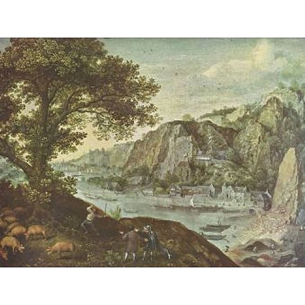 Lucas van Valckenborch - Landschaft - 200 Teile (Puzzle)