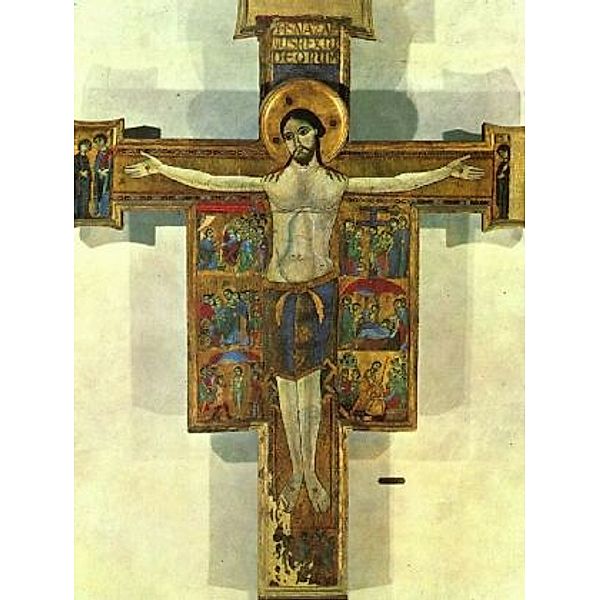 Lucchesischer Maler - Kruzifix mit Passionsszenen - 200 Teile (Puzzle)
