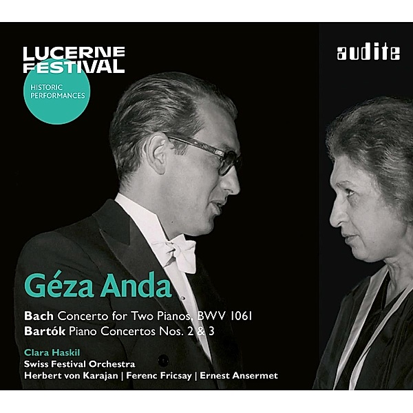 Lucerne Festival Vol.17-Géza Anda & Clara Has, Karajan, Friscay, Ansermet, Schweiz.Festspielorch.