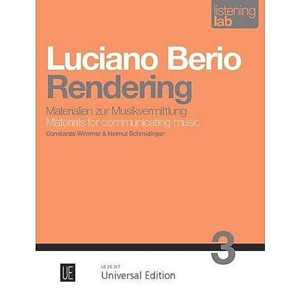 Luciano Berio: Rendering, Constanze Wimmer